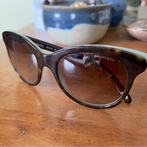 Tiffany & Co. Tortoiseshell sunglasses